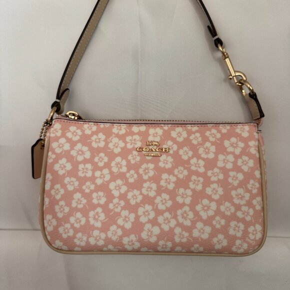 Coach Nolita 19 With Graphic Ditsy Floral Print - New - Picture 1 of 8